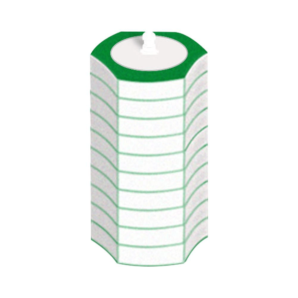Lively® Vert Brosse de toilette jetable avec liquide de nettoyage | Lively