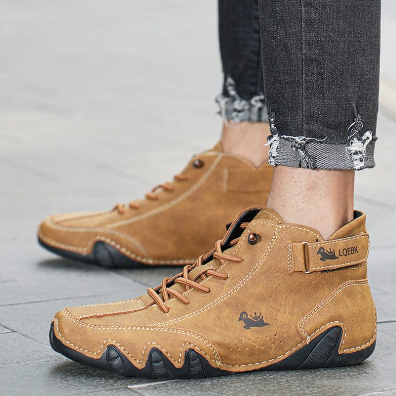 Lively® Wandara Orthoschuhe - Ultra-bequeme und rutschfeste Barfußschuhe aus Echtleder (Unisex)